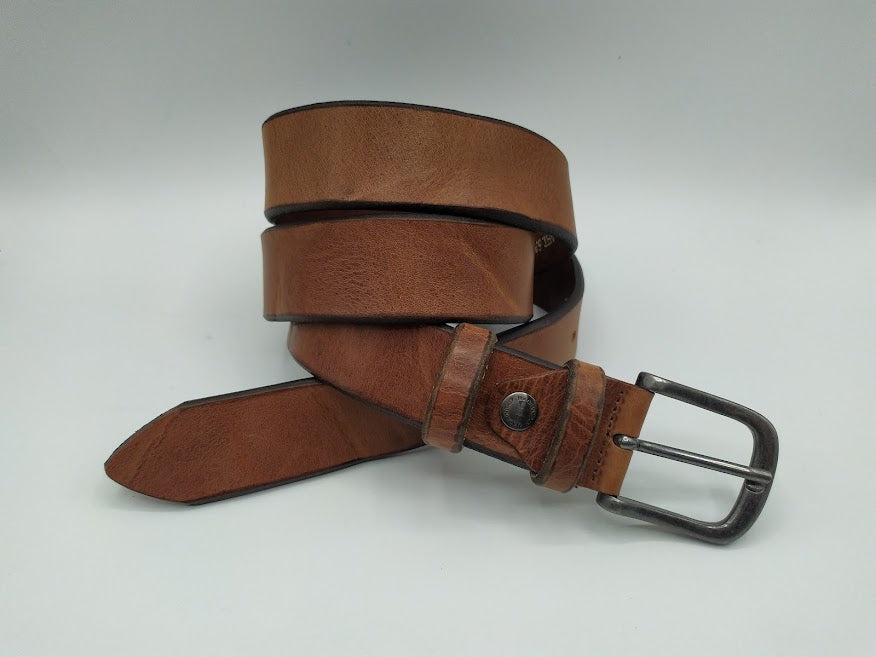 Vintage Leather Belt 3.5cm