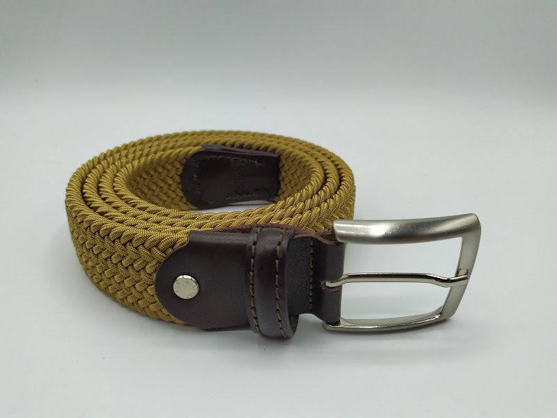 Braided Elastic Casual Belt