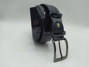 Elegant Patent Leather Belt