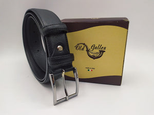 Leather belt with full grain lining